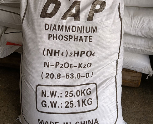 قیمت خوب CAS 7783-28-0 کود دی آمونیوم فسفات DAP NPK 18-46-0/ 21-53-0 آنلاین