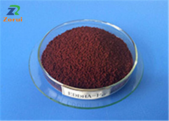 قیمت خوب EDDHA Fe CAS 16455-61-1 6٪ پودر درجه شیمیایی سدیم فیریک ژلات برای مکمل آهن کشاورزی آنلاین