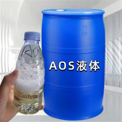 قیمت خوب CAS 68439-57-6 سطح فعال سدیم آلفا اولفین سولفونات AOS مایع آنلاین
