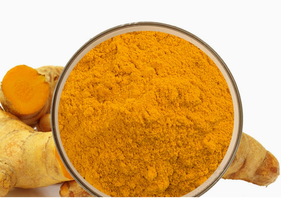 قیمت خوب عصاره زردچوبه کورکومین CAS 458-37-7 95% پودر Curcuminoids درجه آرایشی آنلاین